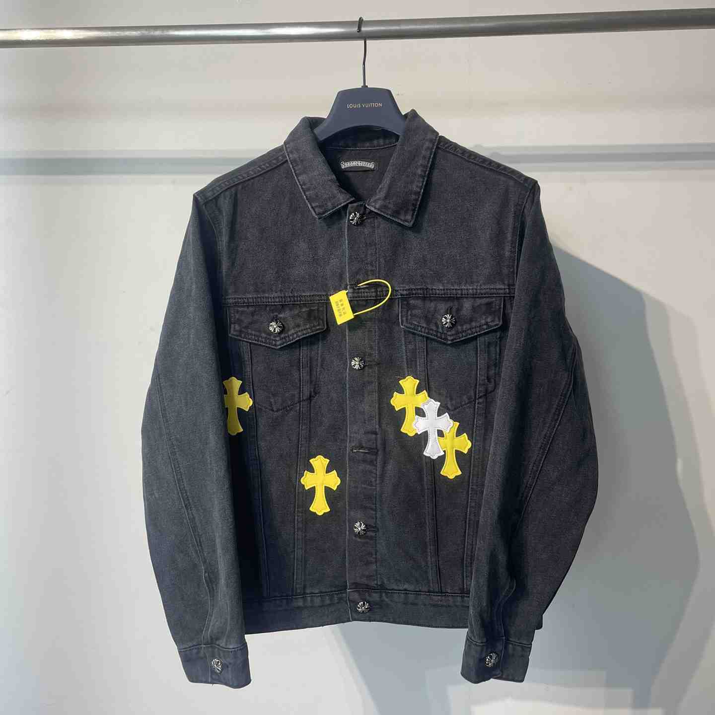 Chrome Hearts Denim Jacket - FashionPlug
