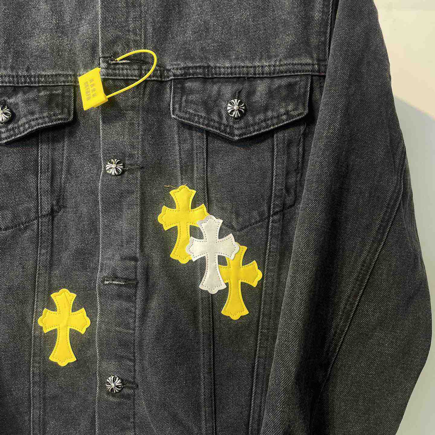 Chrome Hearts Denim Jacket - FashionPlug