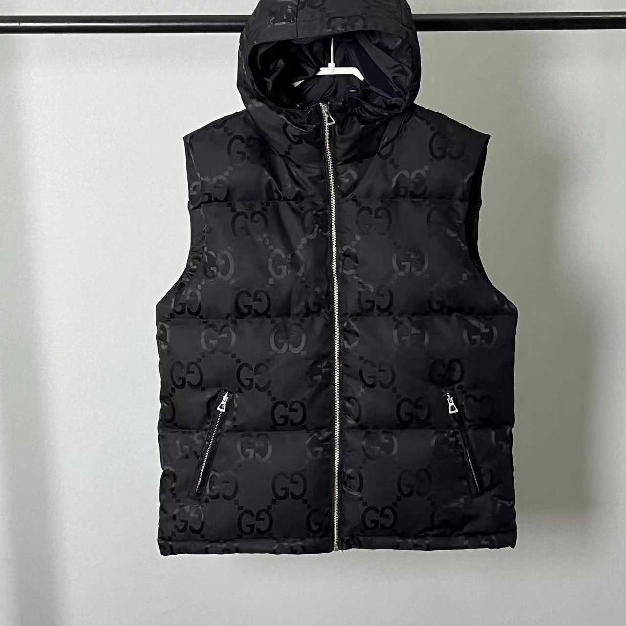 Gucci Jumbo GG Canvas Vest - FashionPlug