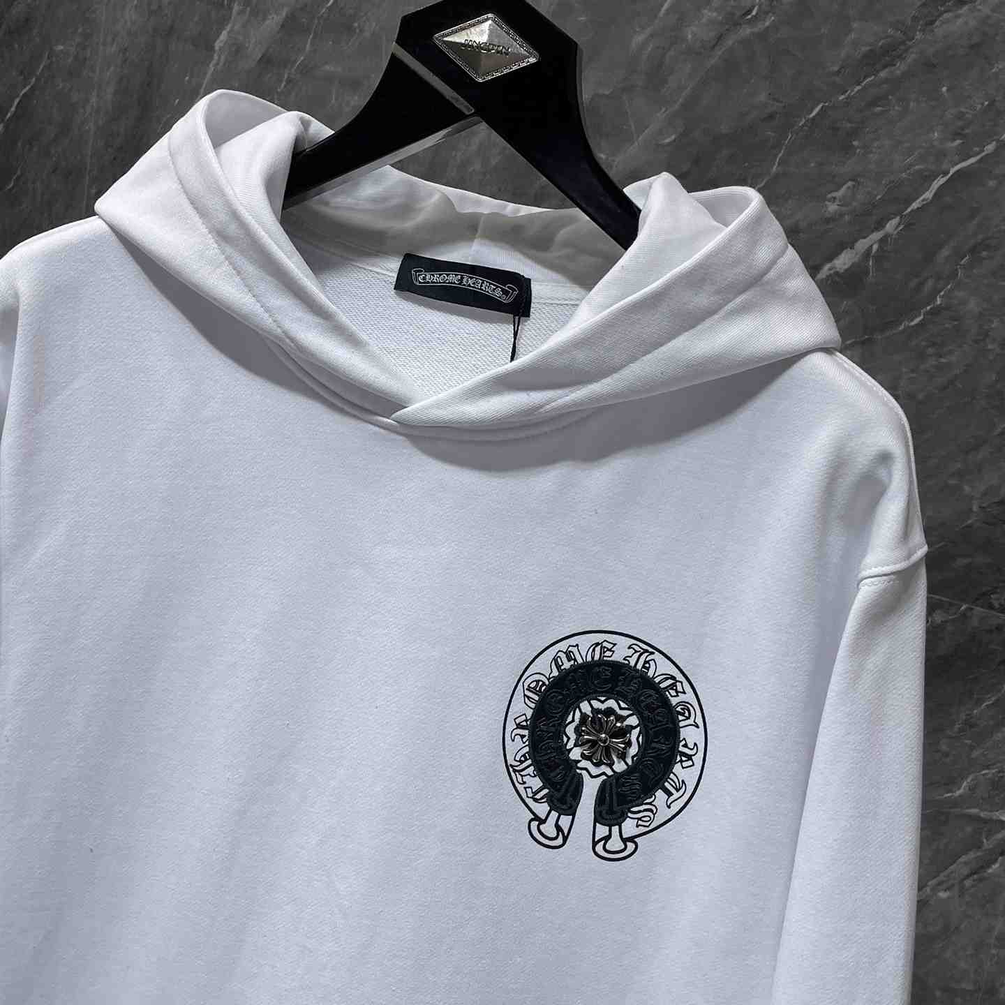 Chrome Hearts Cotton Hoodie - FashionPlug