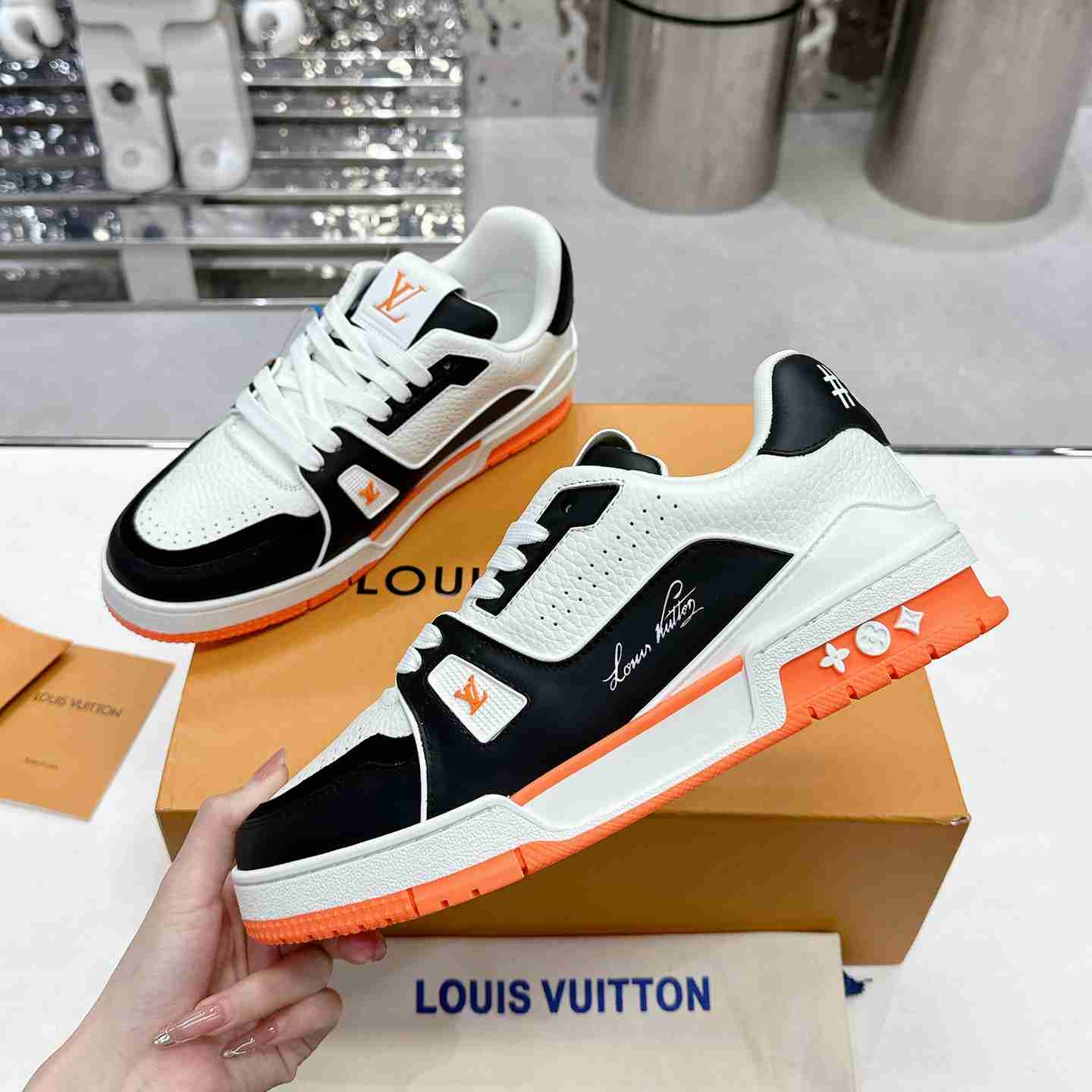 Louis Vuitton LV Trainer Sneaker  1ADDZY - FashionPlug