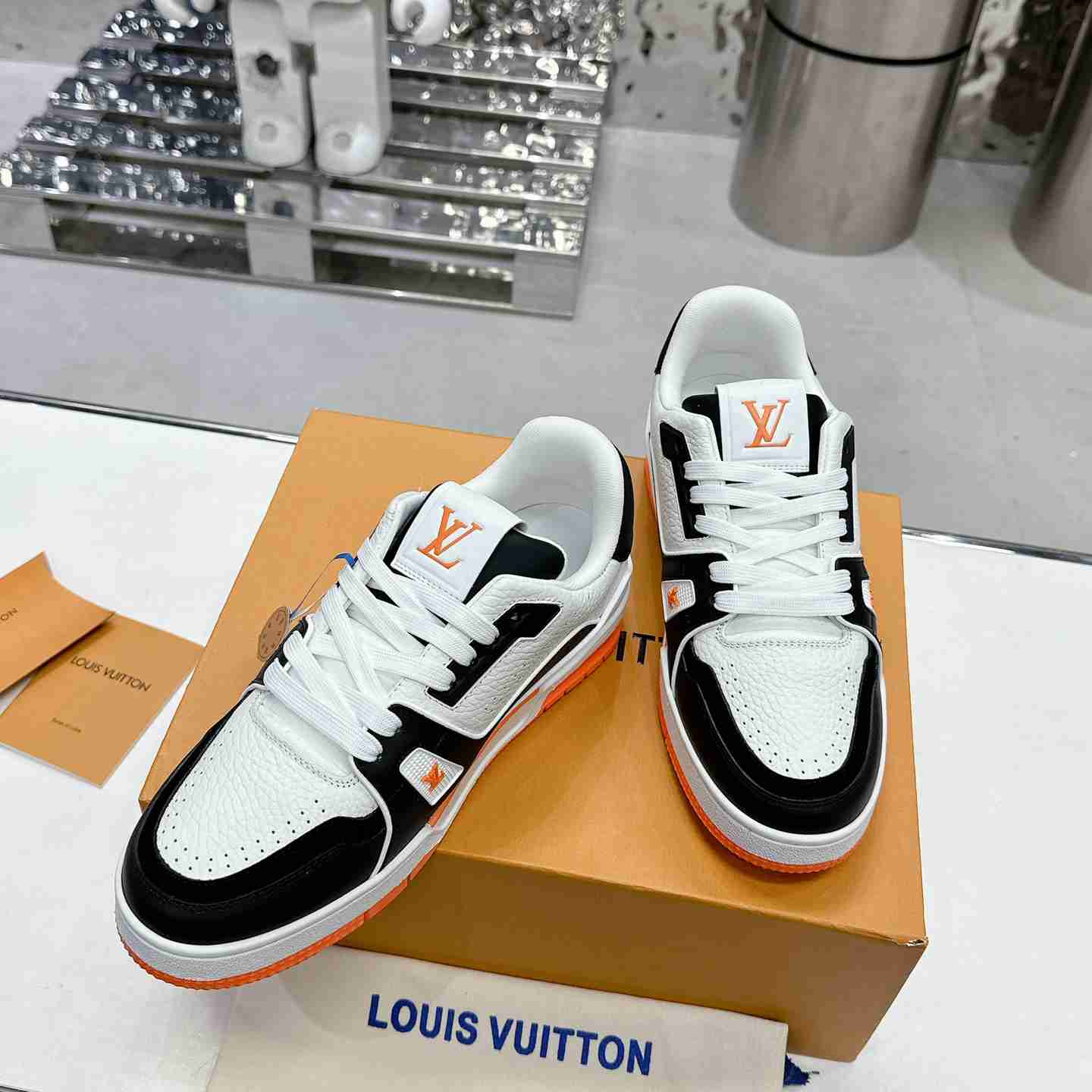 Louis Vuitton LV Trainer Sneaker  1ADDZY - FashionPlug