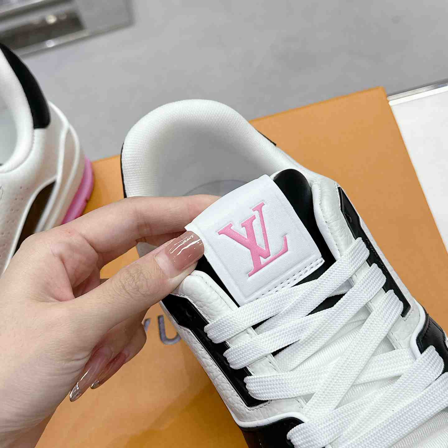 Louis Vuitton LV Trainer Sneaker  1ADDZF - FashionPlug
