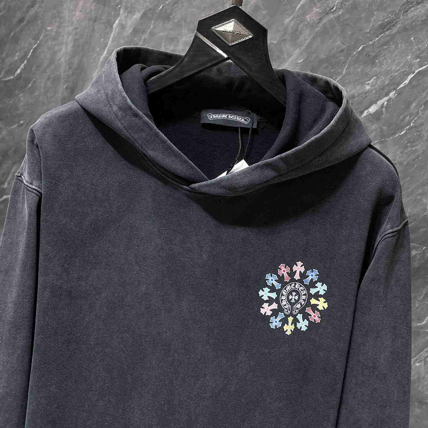Chrome Hearts Cotton Hoodie - FashionPlug
