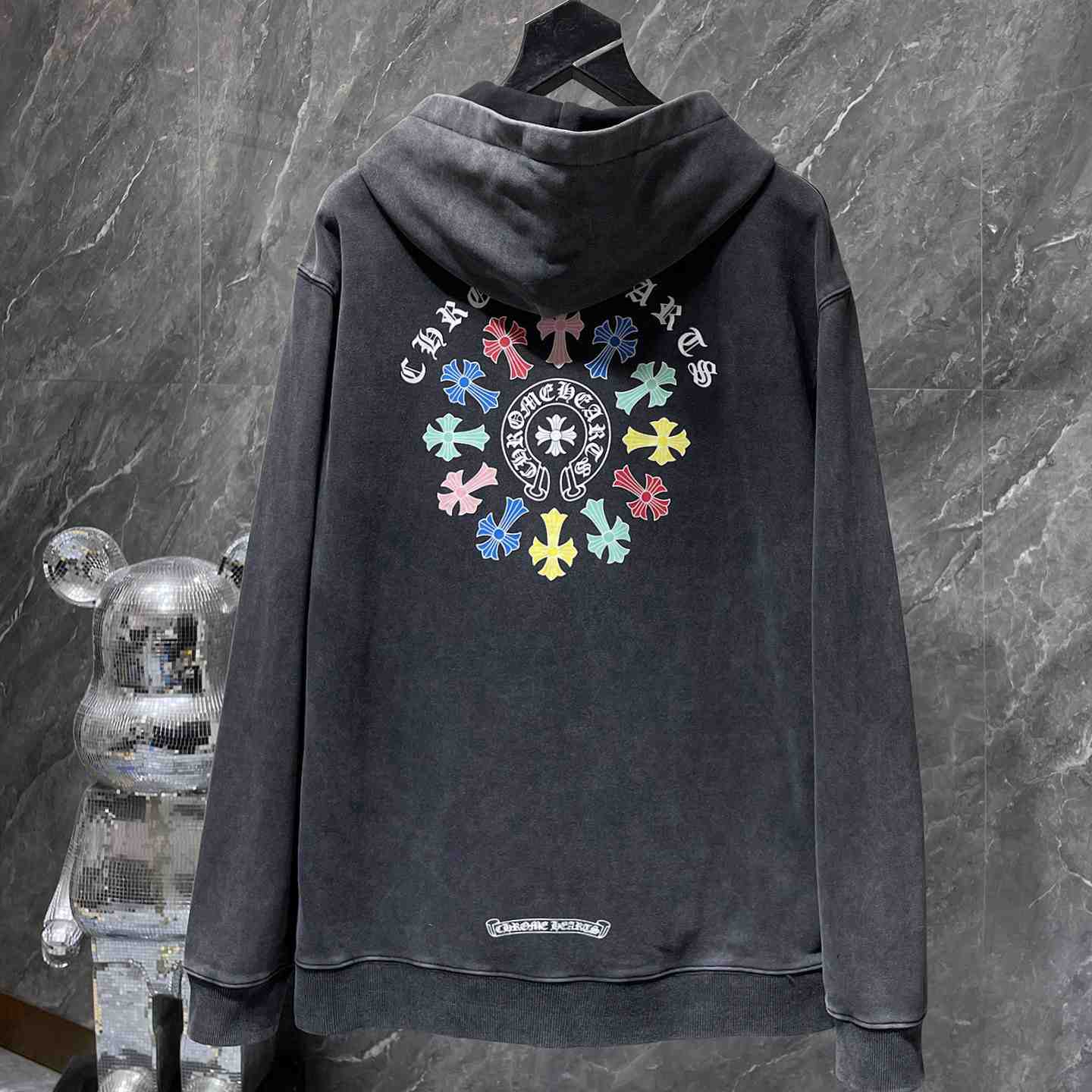 Chrome Hearts Cotton Hoodie - FashionPlug