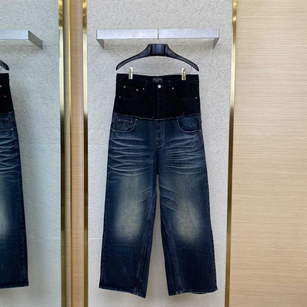 Balenciaga Cut-Up Baggy Pants  - FashionPlug