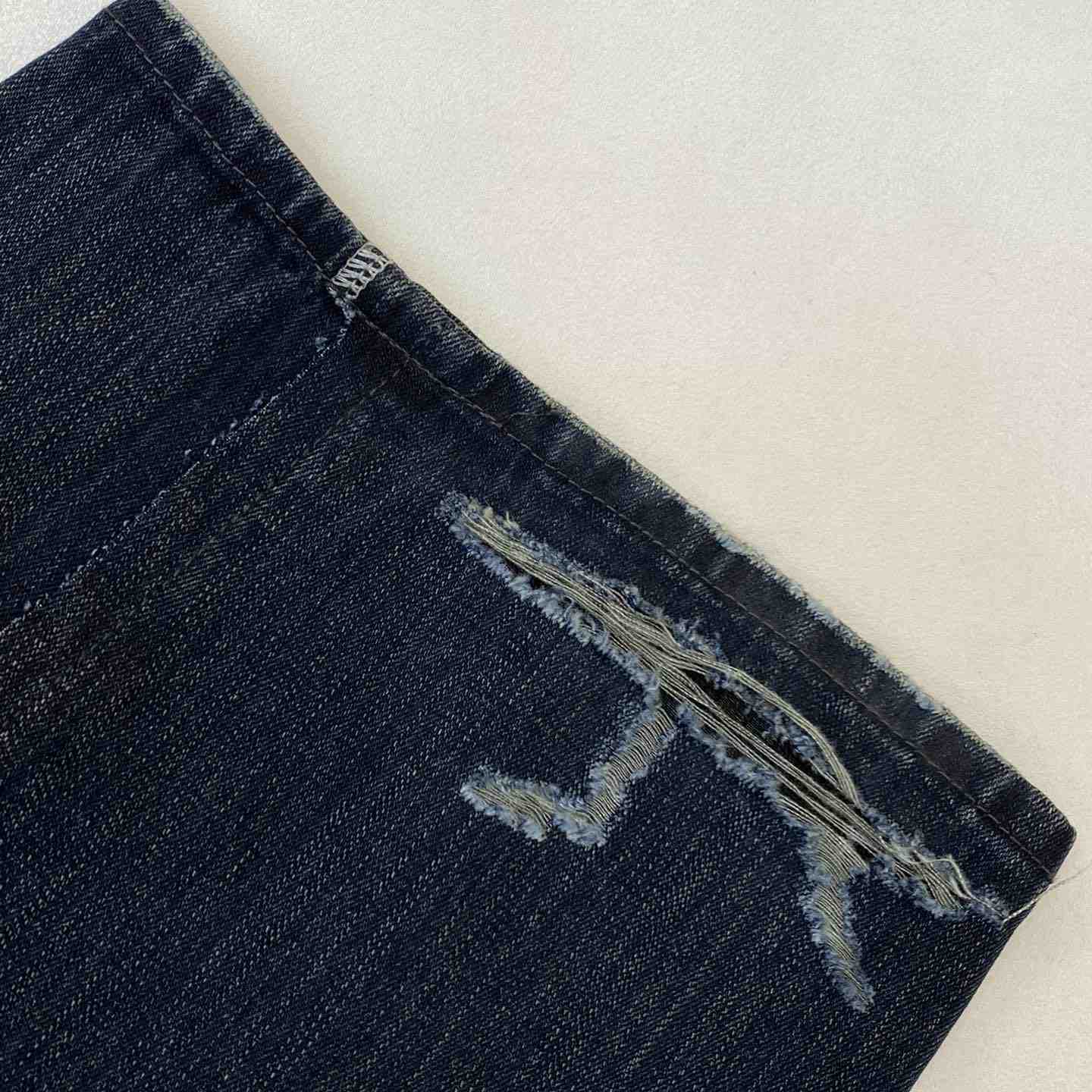 Balenciaga Cut-Up Baggy Pants  - FashionPlug