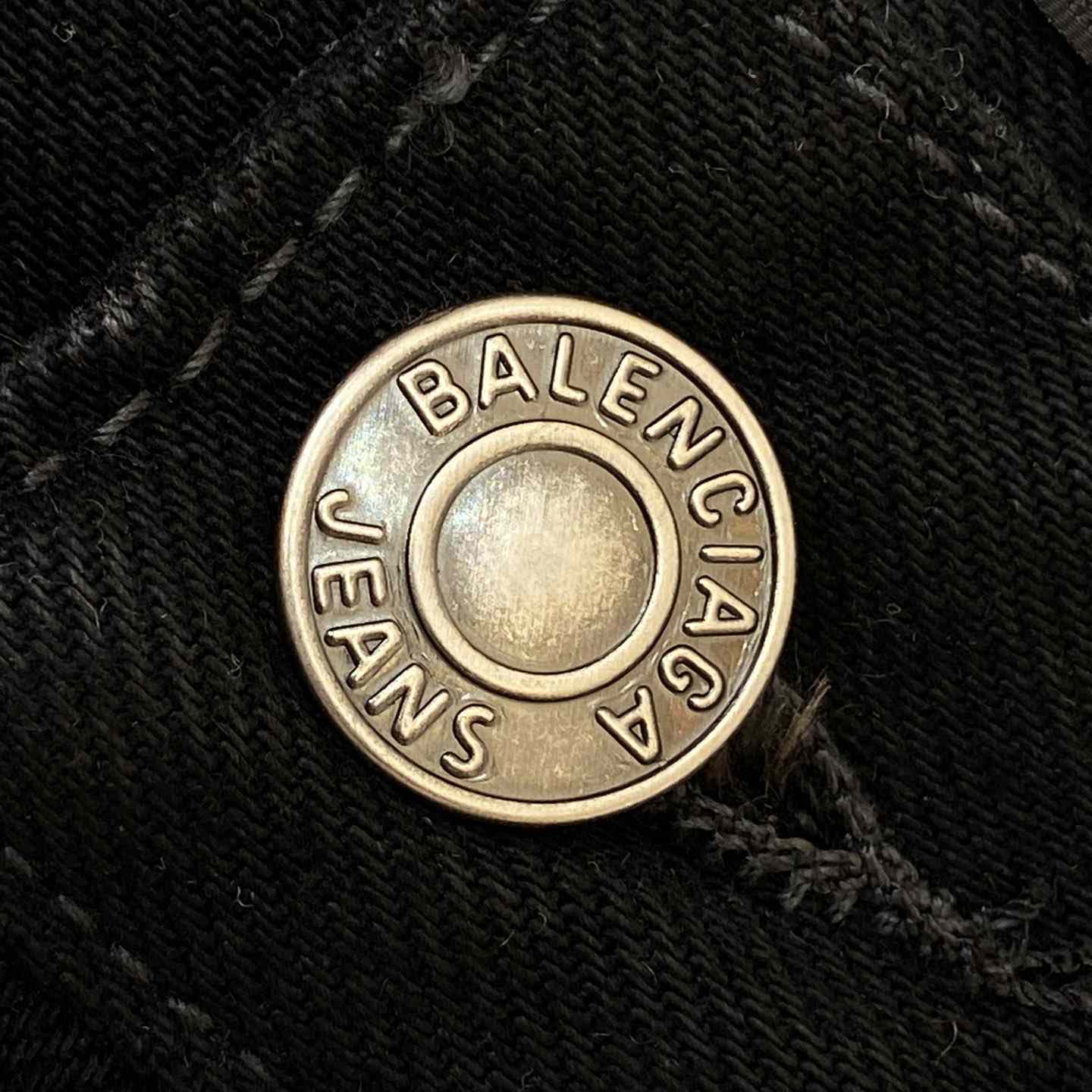 Balenciaga Cut-Up Baggy Pants  - FashionPlug