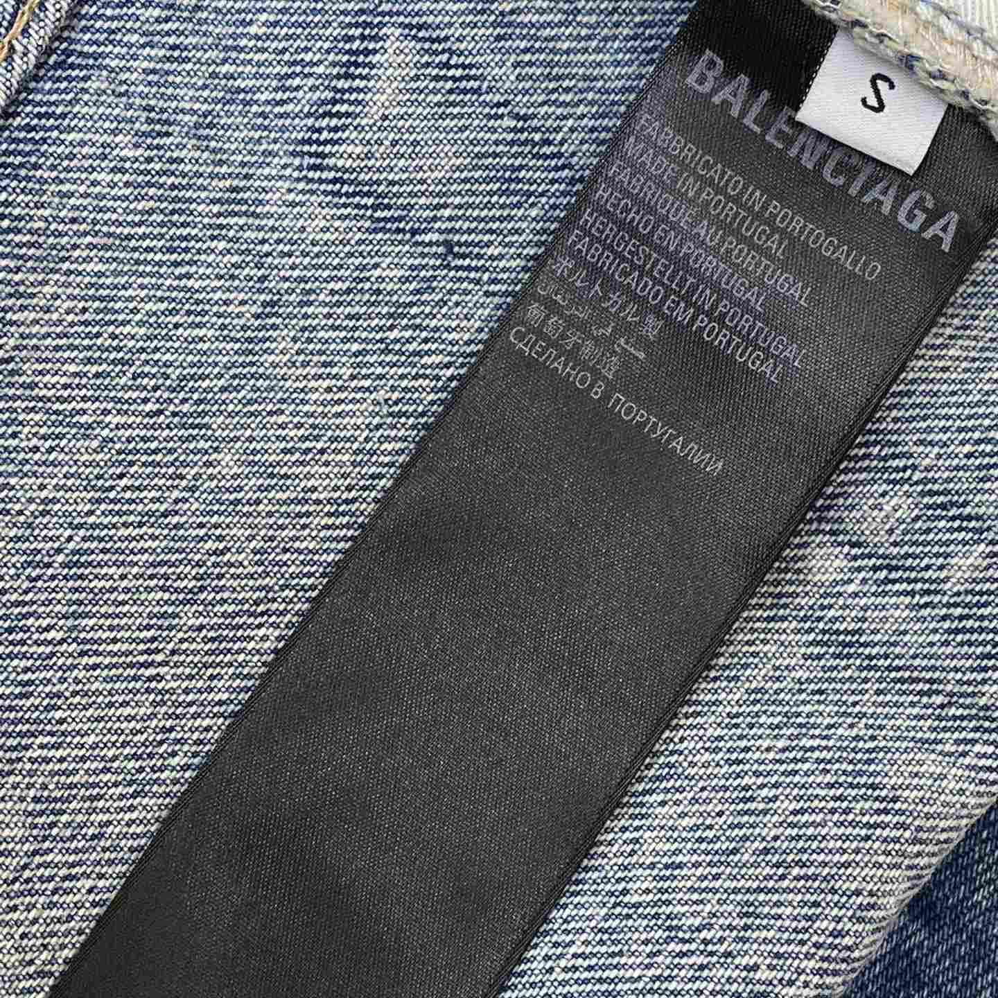 Balenciaga Cut-Up Baggy Pants  - FashionPlug
