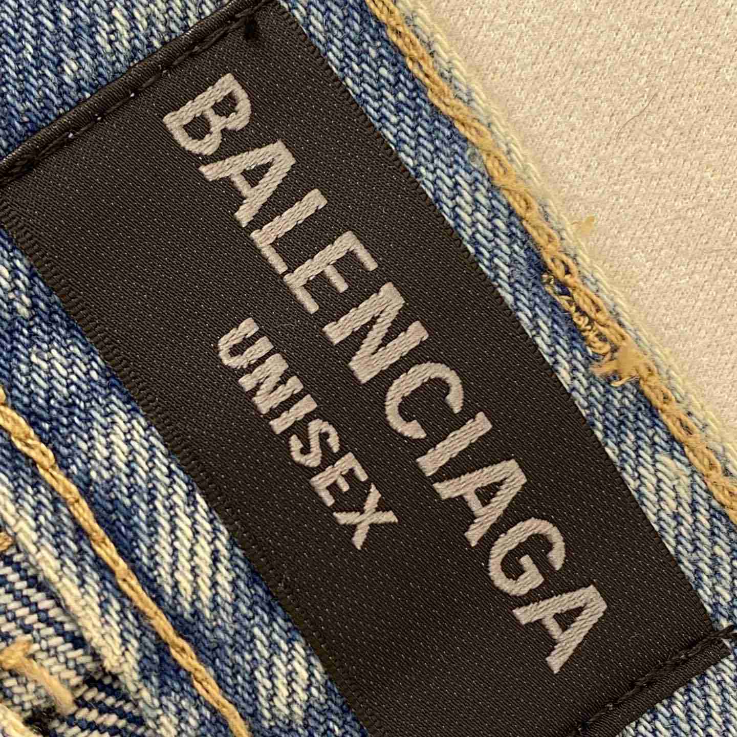 Balenciaga Cut-Up Baggy Pants  - FashionPlug
