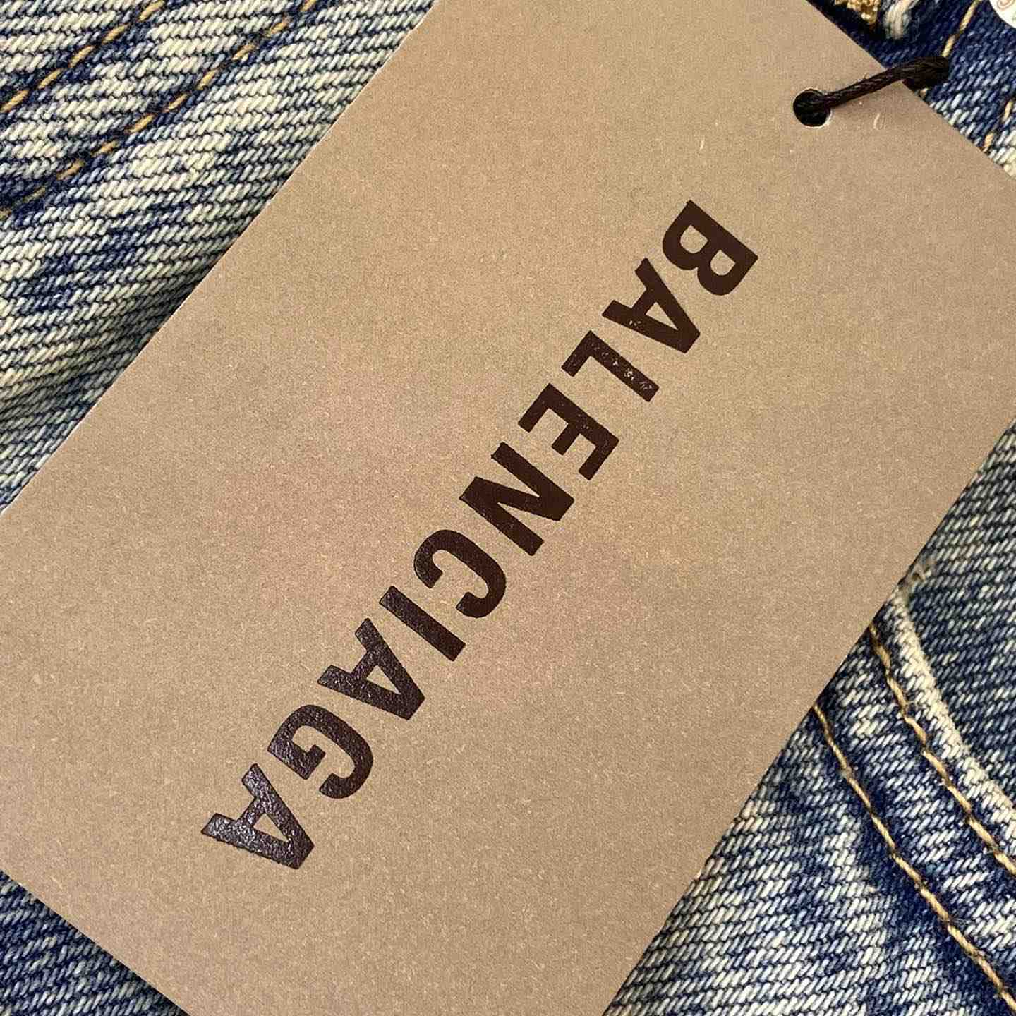 Balenciaga Cut-Up Baggy Pants  - FashionPlug
