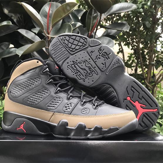 Jordan Air Jordan 9 Retro Olive Basketball Shoes        HV4794-030  - FashionPlug