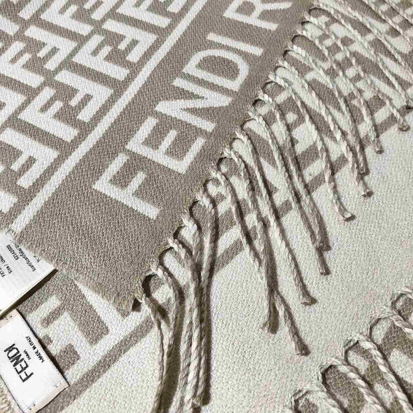 Fendi Wool Scarf  - FashionPlug