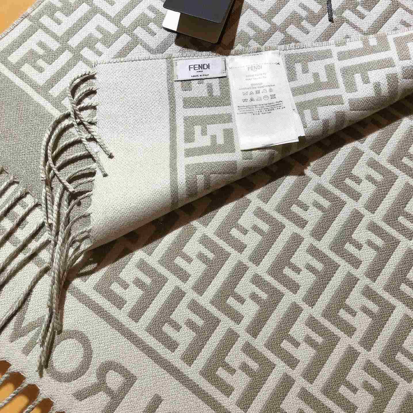 Fendi Wool Scarf  - FashionPlug