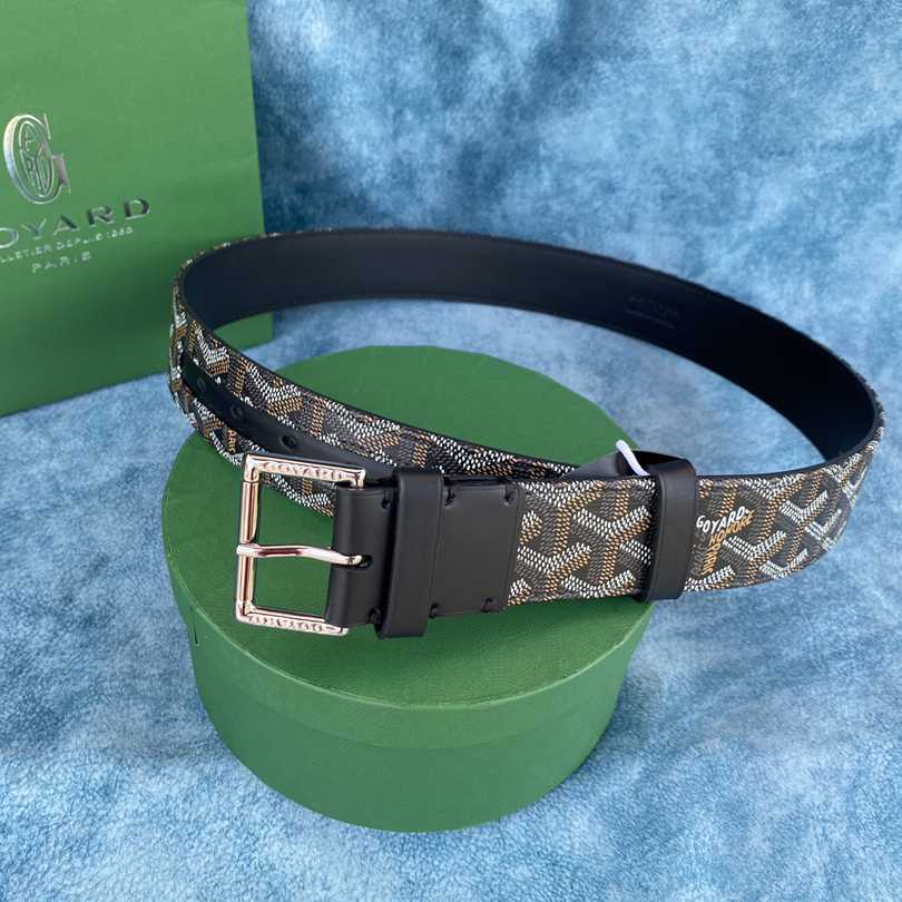 Goyard Paris Leather Mens Belt - FashionPlug
