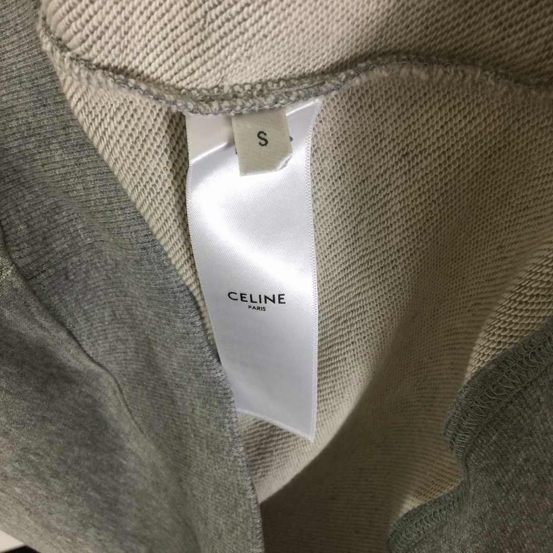 Celine Blason Loose Sweatshirt In Cotton Fleece - FashionPlug