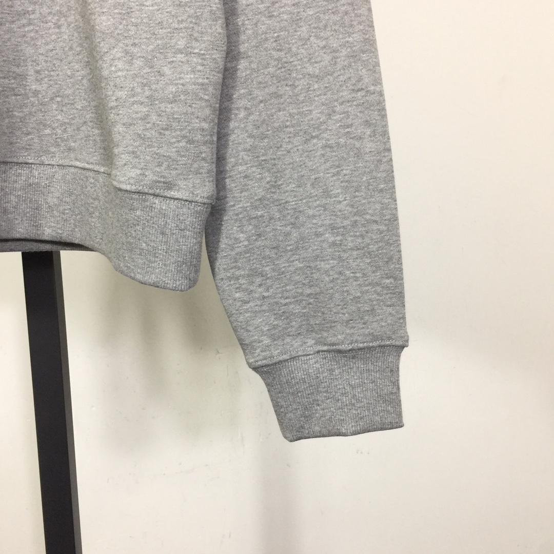 Celine Blason Loose Sweatshirt In Cotton Fleece - FashionPlug