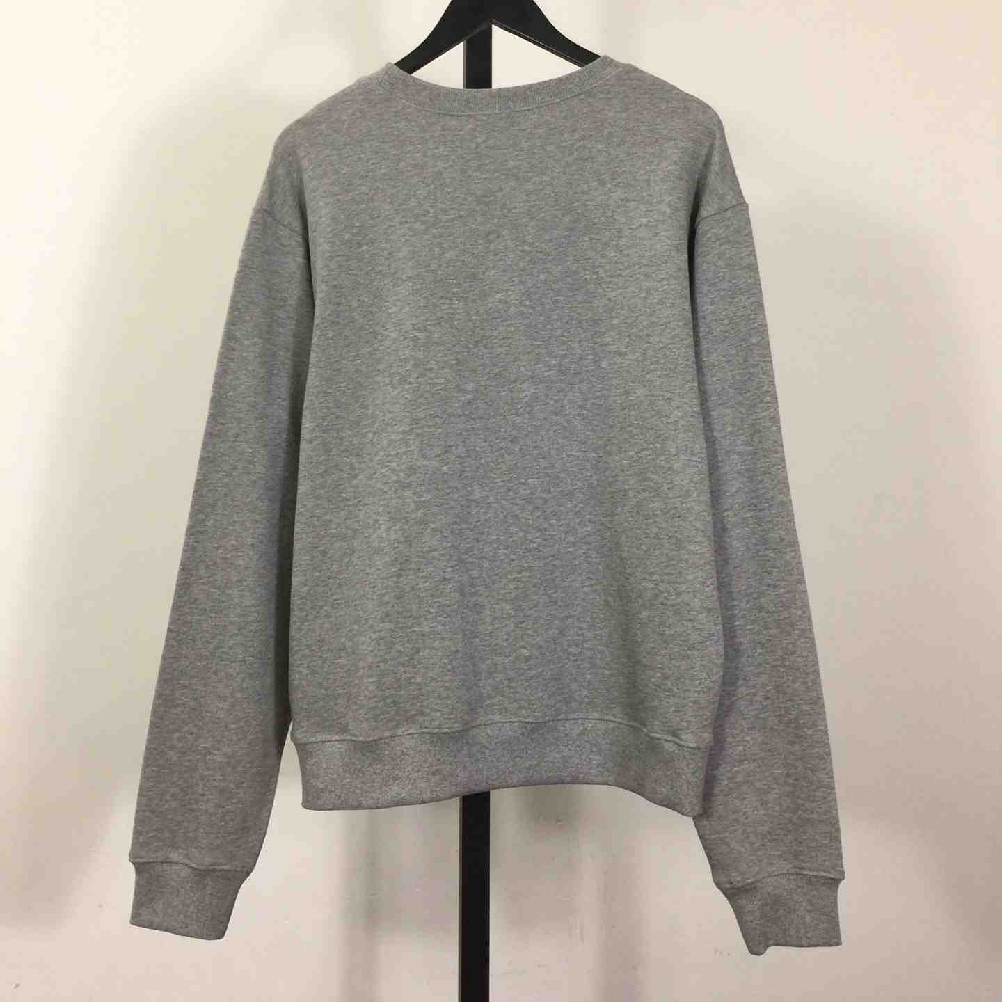 Celine Blason Loose Sweatshirt In Cotton Fleece - FashionPlug