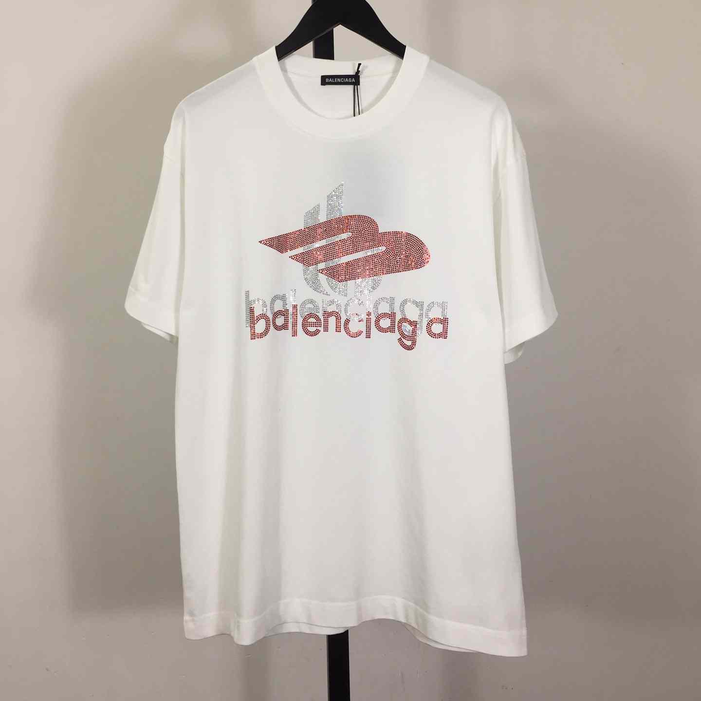 Balenciaga Logo T-Shirt - FashionPlug