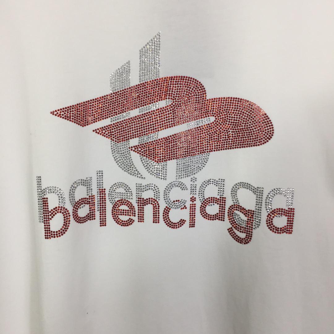 Balenciaga Logo T-Shirt - FashionPlug