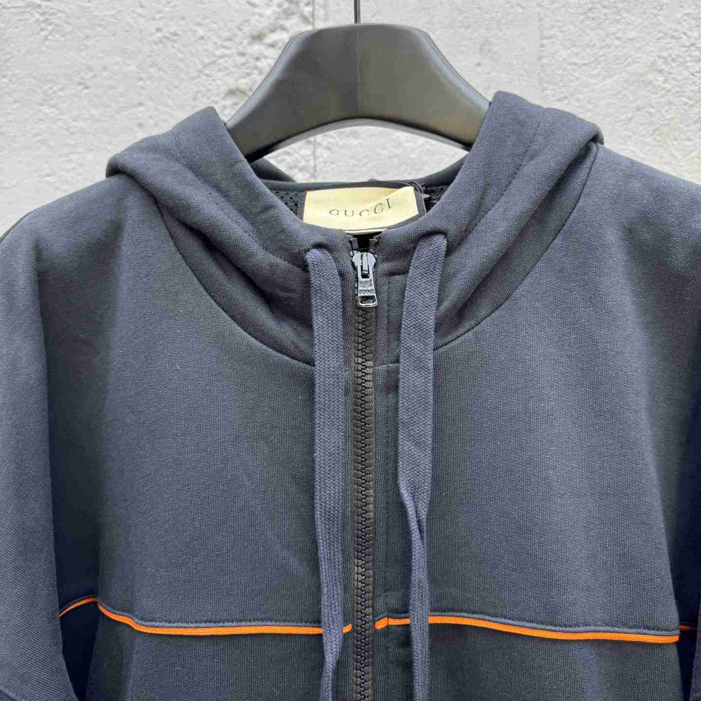 Gucci Cotton Jersey Zip Jacket - FashionPlug