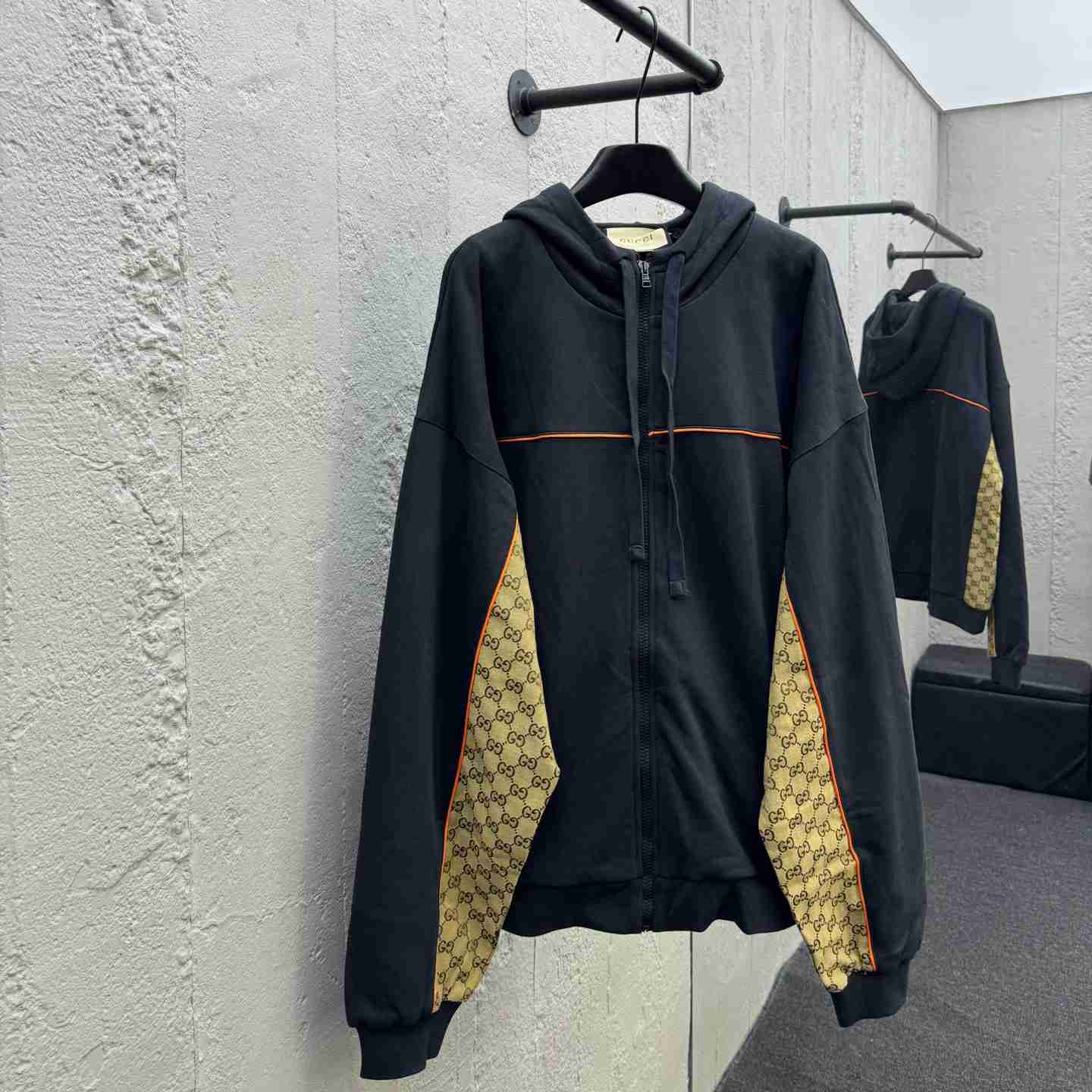 Gucci Cotton Jersey Zip Jacket - FashionPlug