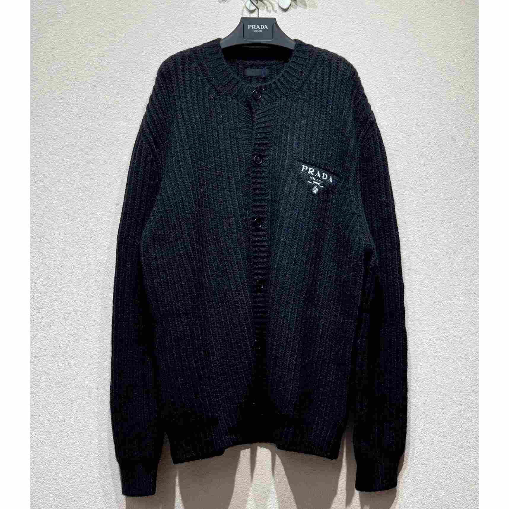 Prada Cashgora Cardigan - FashionPlug