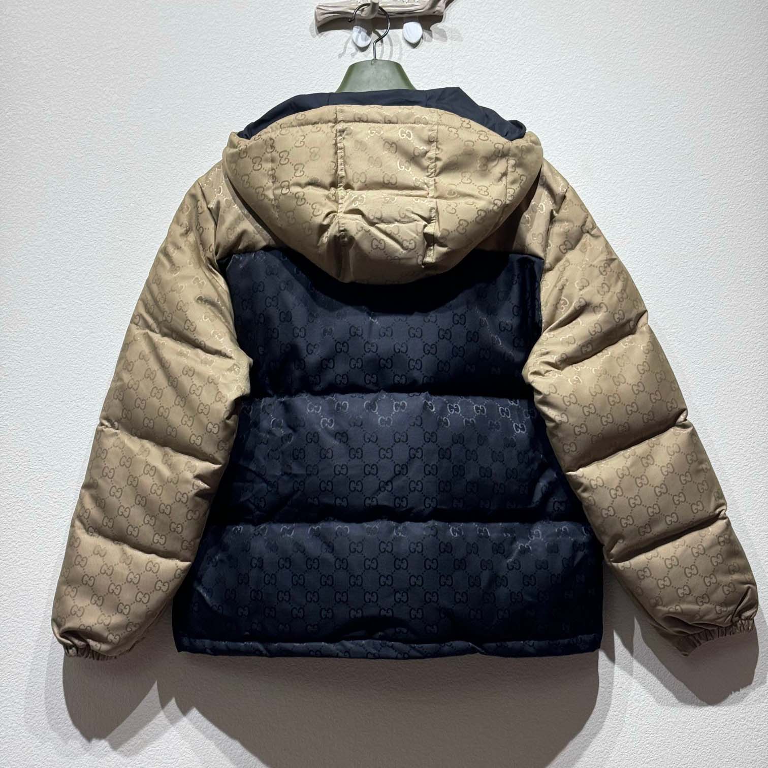 Gucci GG Canvas Puffer Jacket - FashionPlug