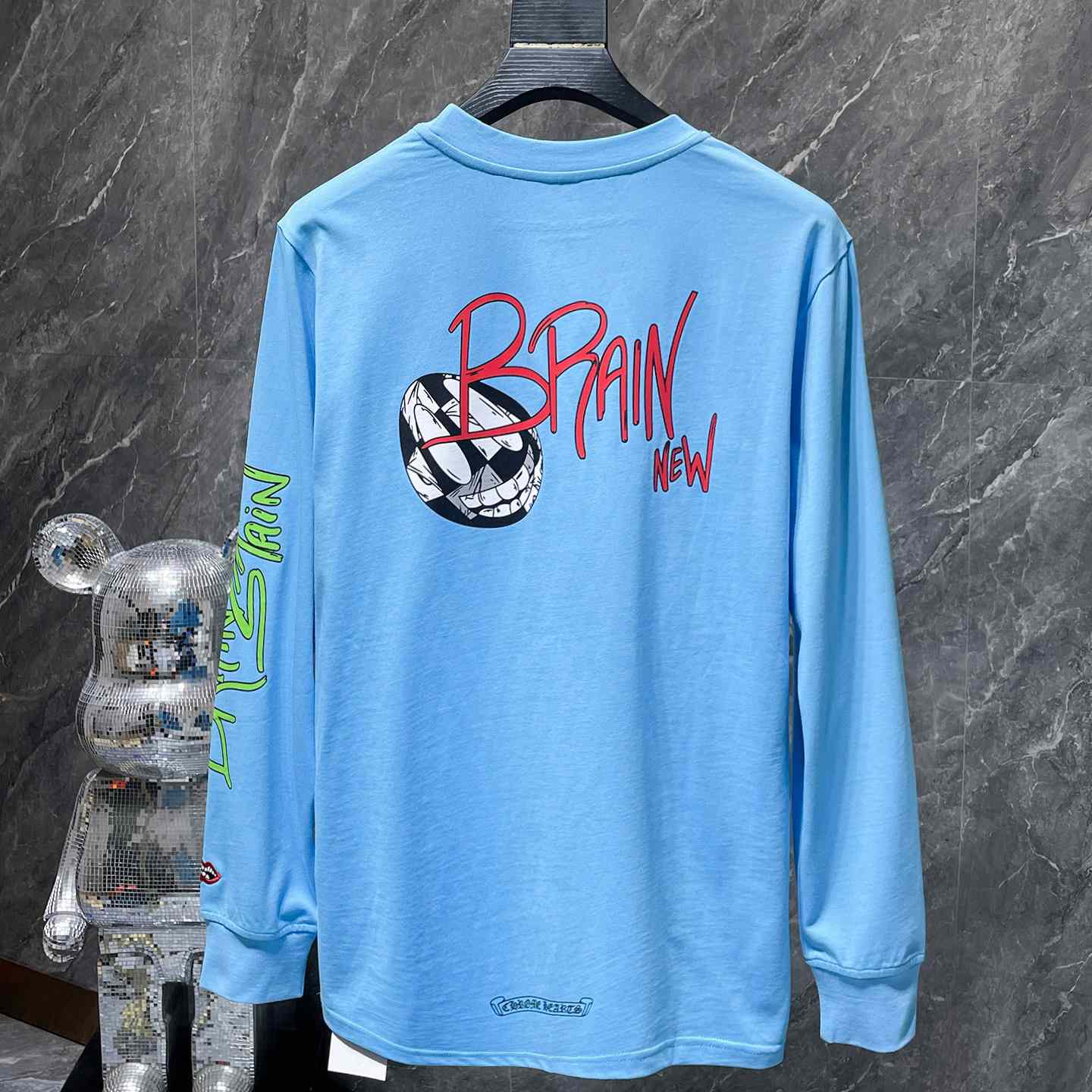 Chrome Hearts Matty Boy Link Long-sleeved Tee - FashionPlug