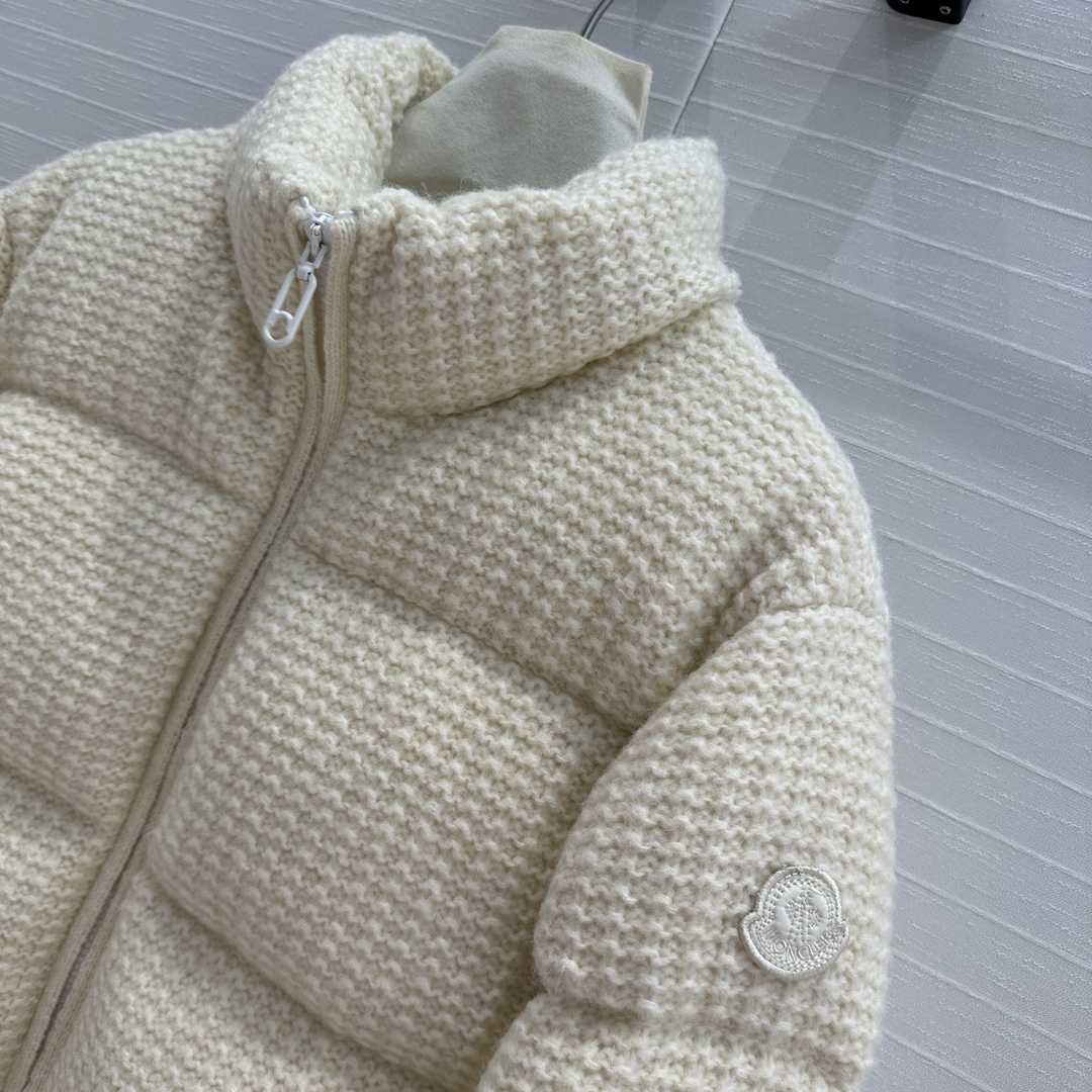 Moncler Padded Wool & Alpaca Zip-Up Cardigan - FashionPlug