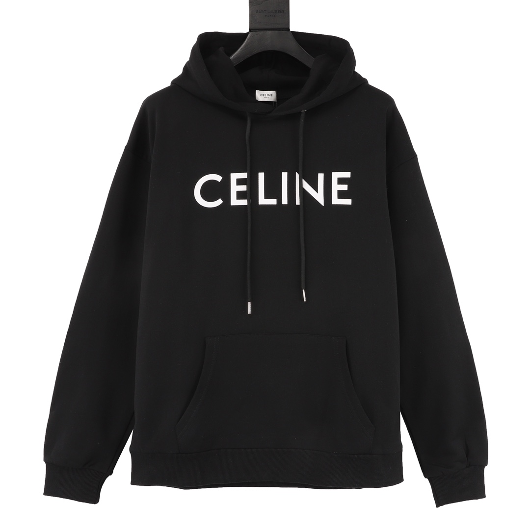 Celine Cotton Hoodie - FashionPlug