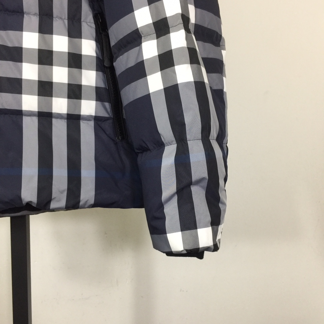 Burberry Check Puffer Jacket - FashionPlug