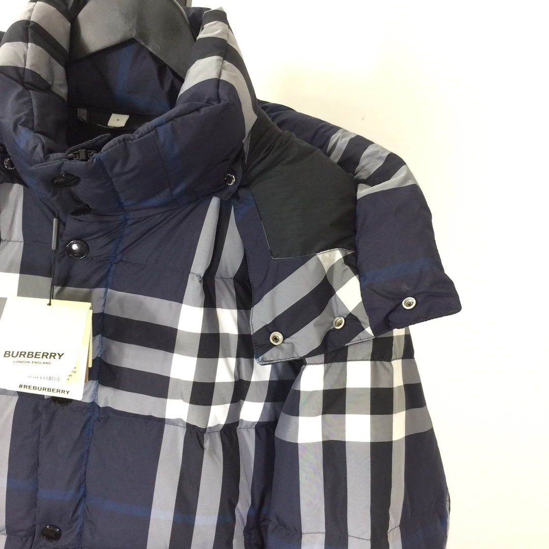 Burberry Check Puffer Jacket - FashionPlug
