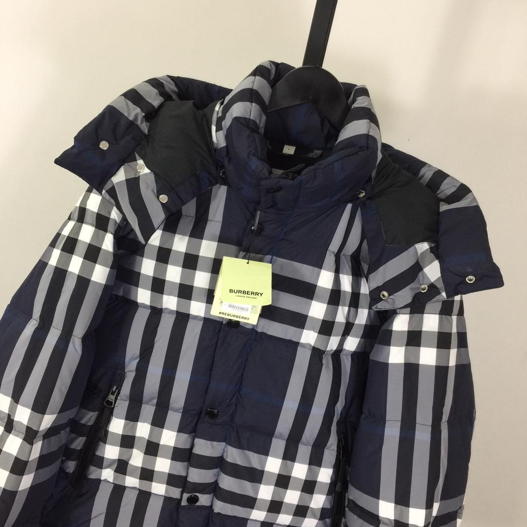 Burberry Check Puffer Jacket - FashionPlug