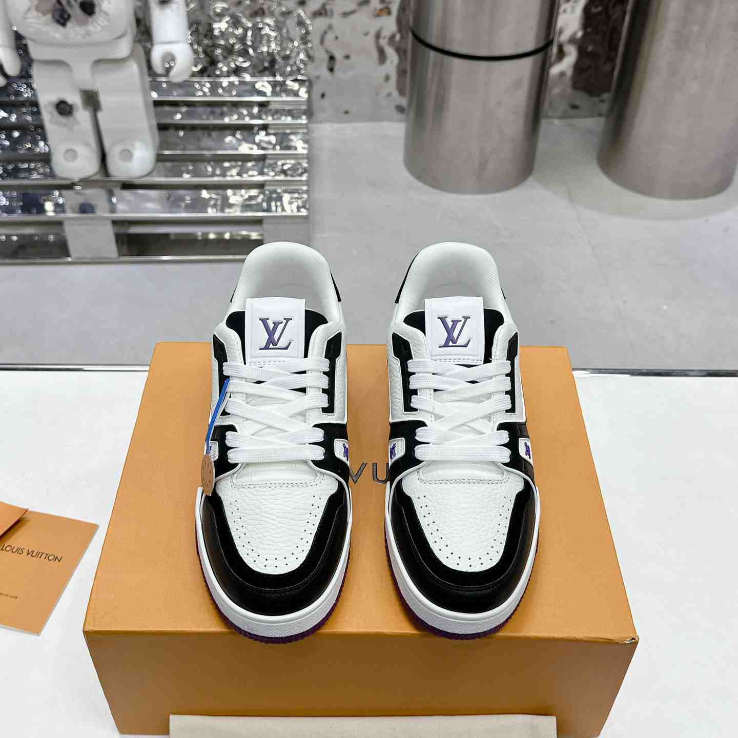 Louis Vuitton LV Trainer Sneaker  1ADDYD - FashionPlug