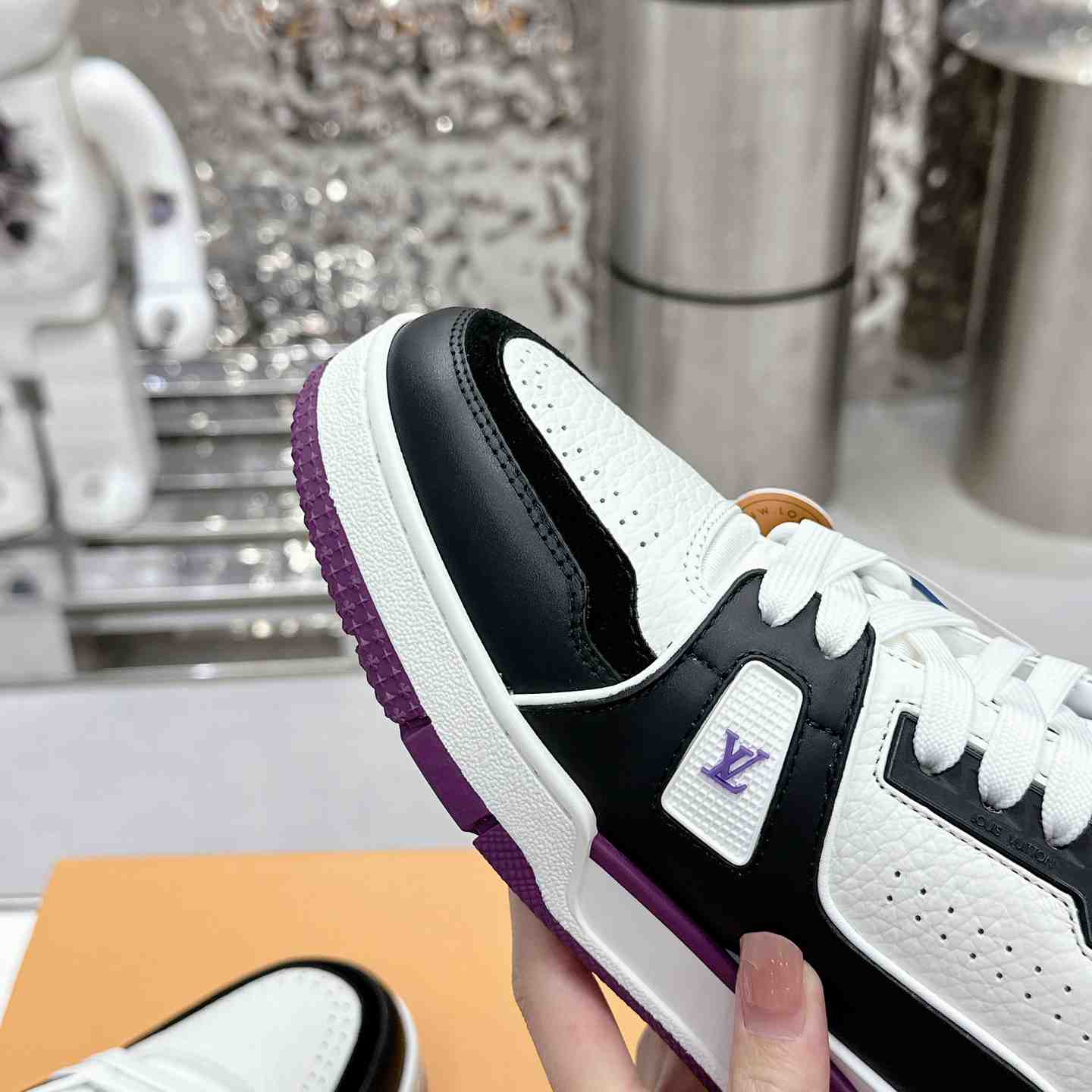 Louis Vuitton LV Trainer Sneaker  1ADDYD - FashionPlug