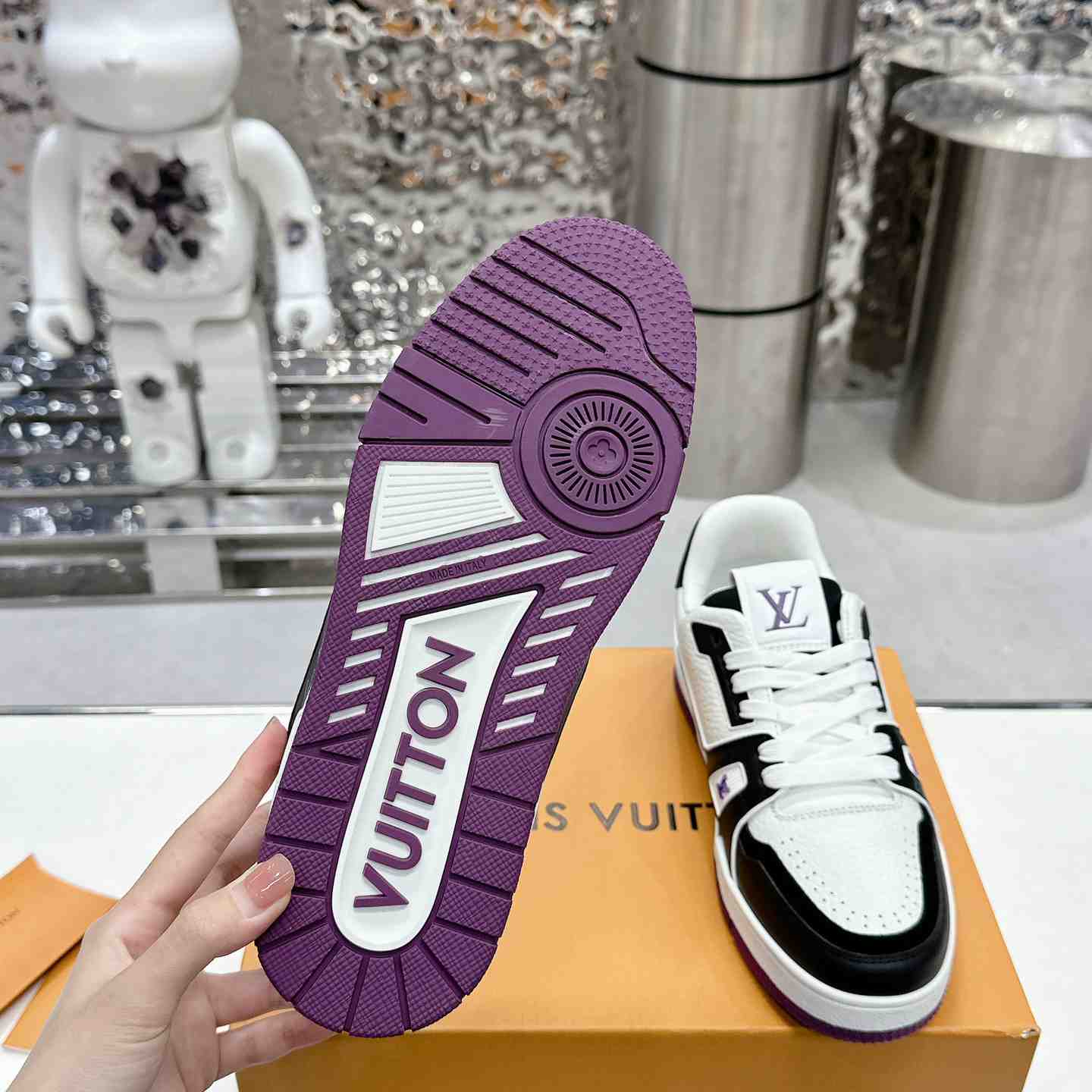 Louis Vuitton LV Trainer Sneaker  1ADDYD - FashionPlug