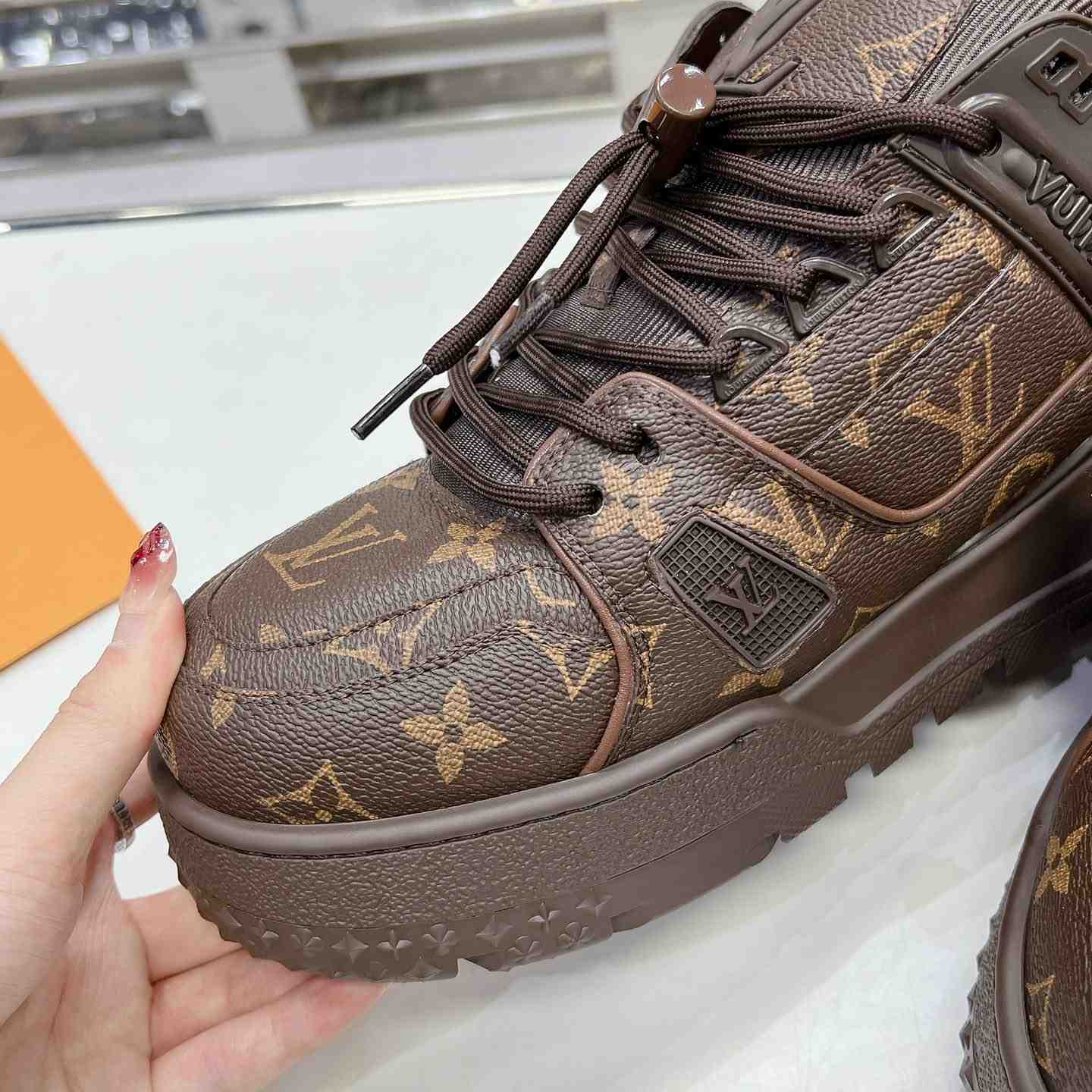Louis Vuitton LV Trainer Maxi Sneaker - FashionPlug