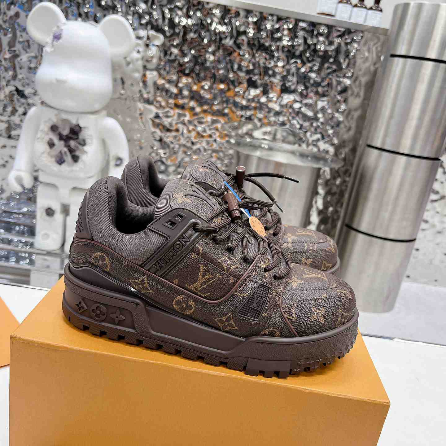 Louis Vuitton LV Trainer Maxi Sneaker - FashionPlug