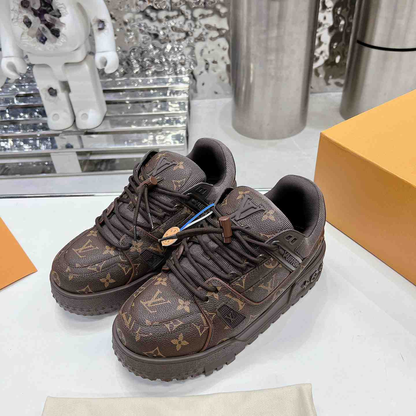 Louis Vuitton LV Trainer Maxi Sneaker - FashionPlug