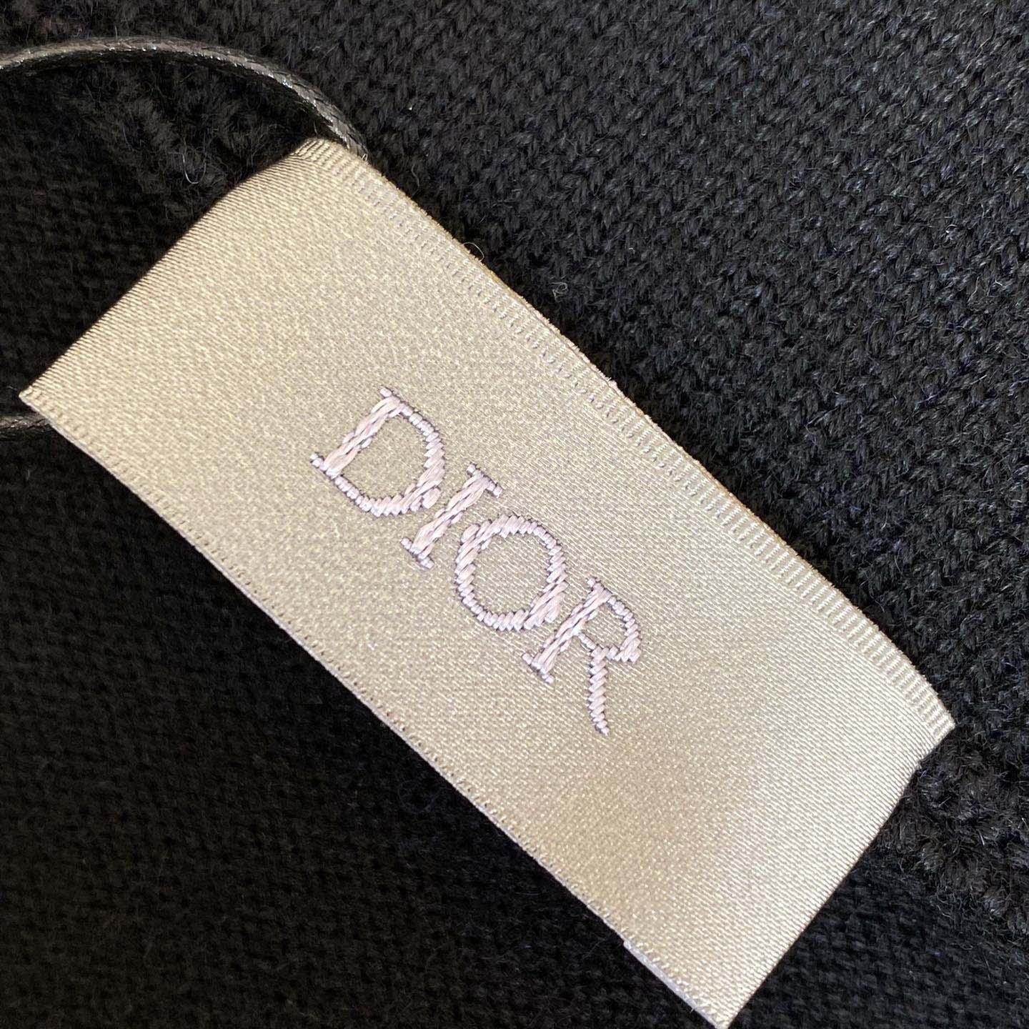 Dior Cashmere Men's Knitwear Male Beige - FashionPlug