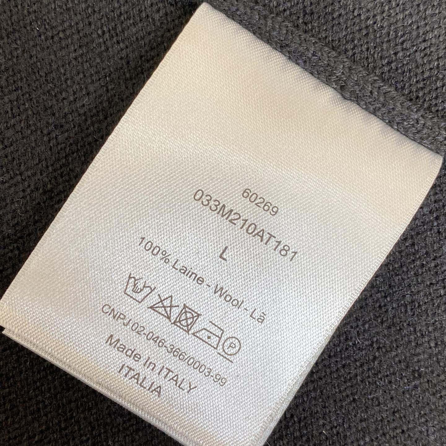 Dior Cashmere Men's Knitwear Male Beige - FashionPlug