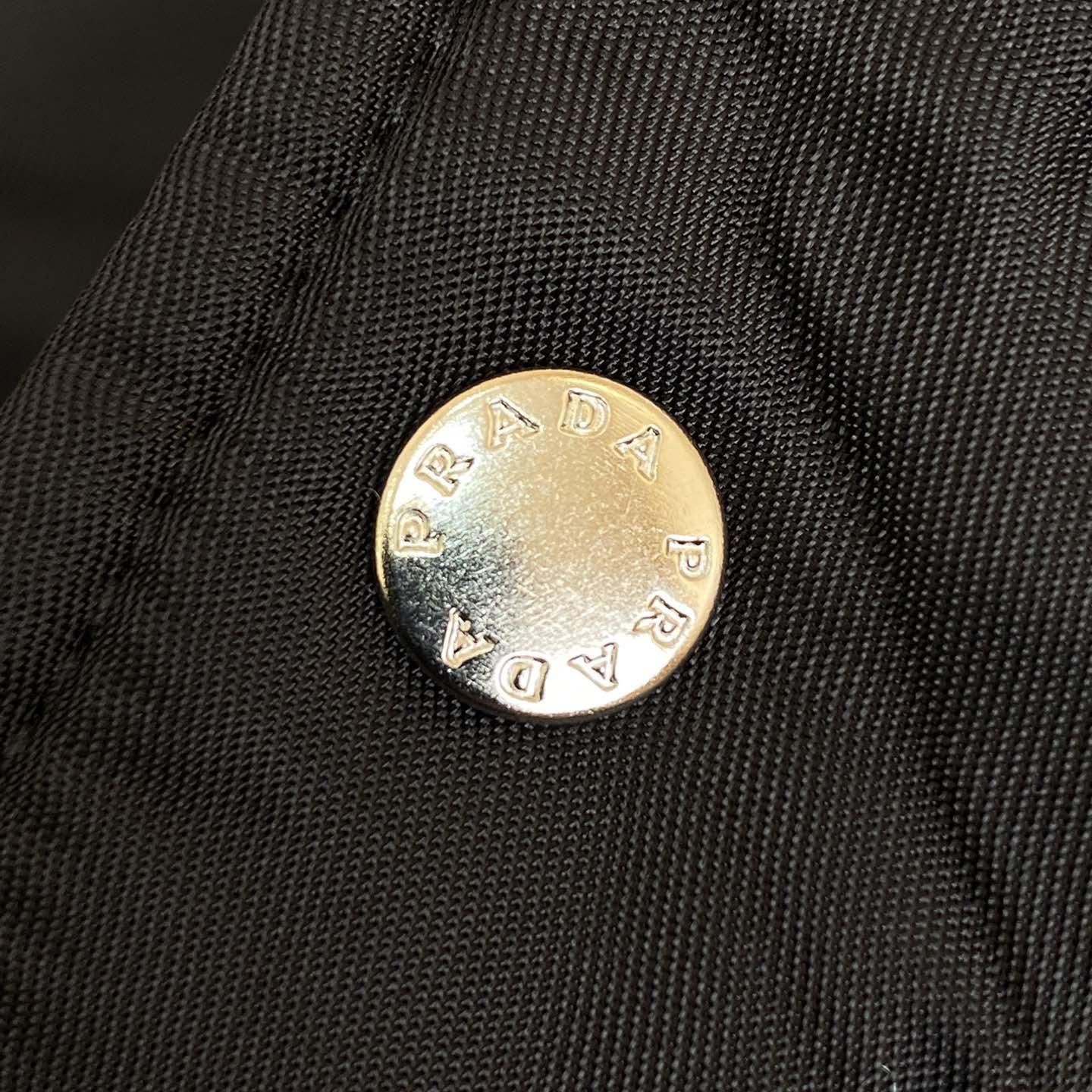 Prada Black Re-Nylon Vest - FashionPlug