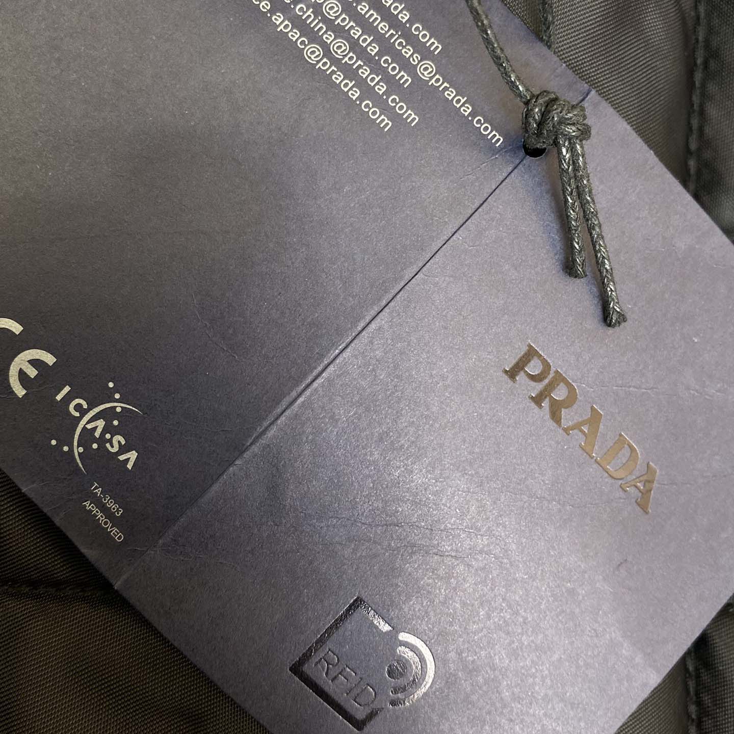 Prada Black Re-Nylon Vest - FashionPlug