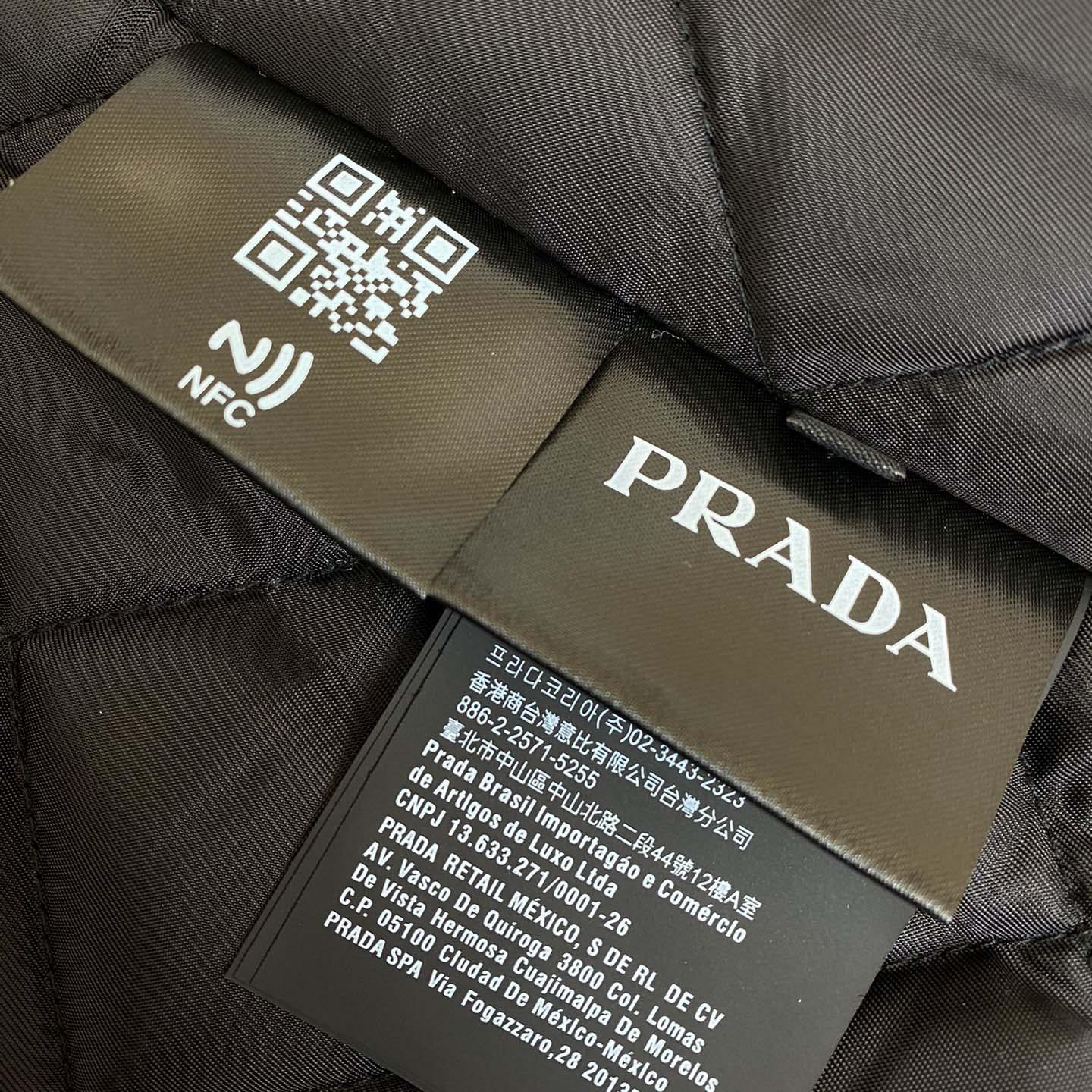 Prada Black Re-Nylon Vest - FashionPlug