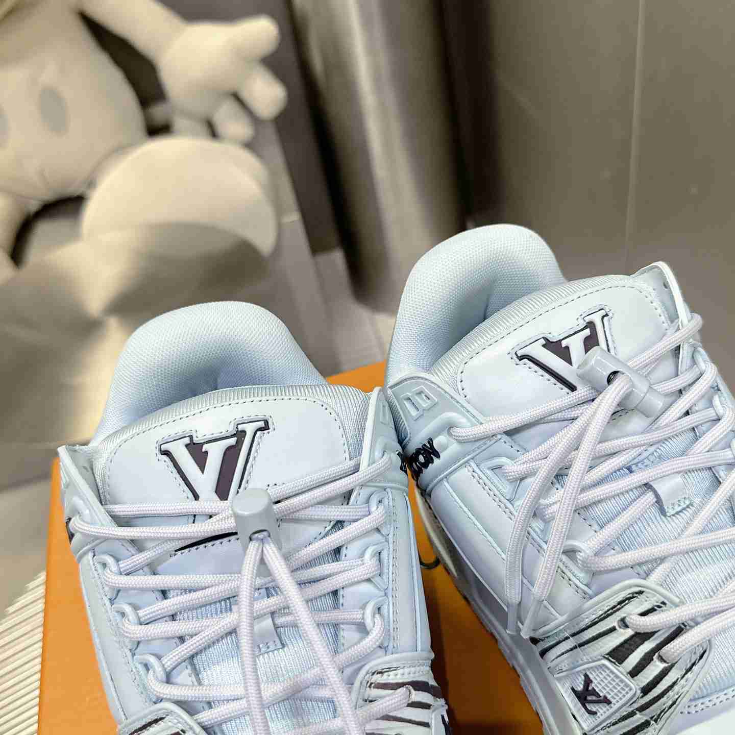 Louis Vuitton LV x Park Seo-Bo LV Trainer Maxi Sneaker   1AD9VE - FashionPlug