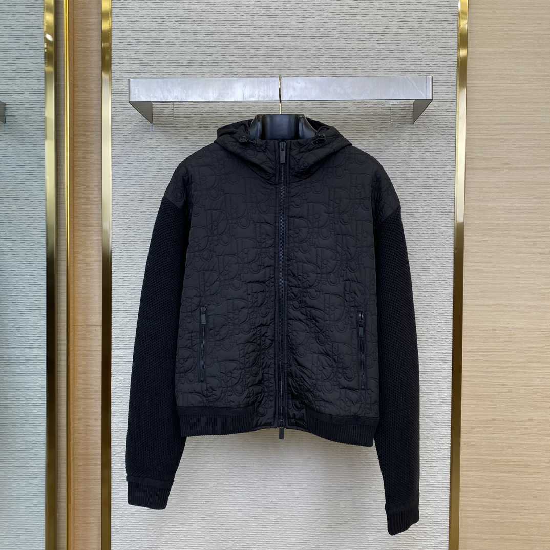 Dior Oblique Hooded Blouson Jacket  - FashionPlug