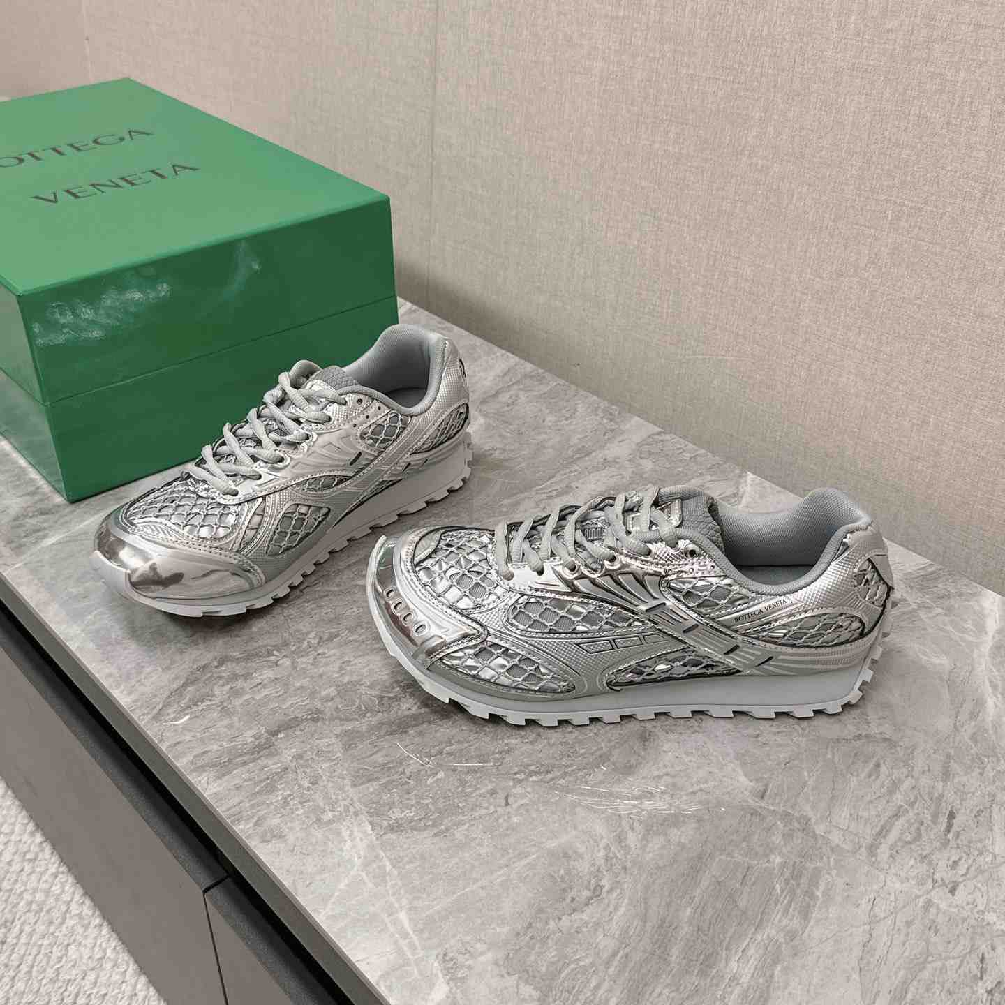 Bottega Veneta Orbit Sneaker  - FashionPlug