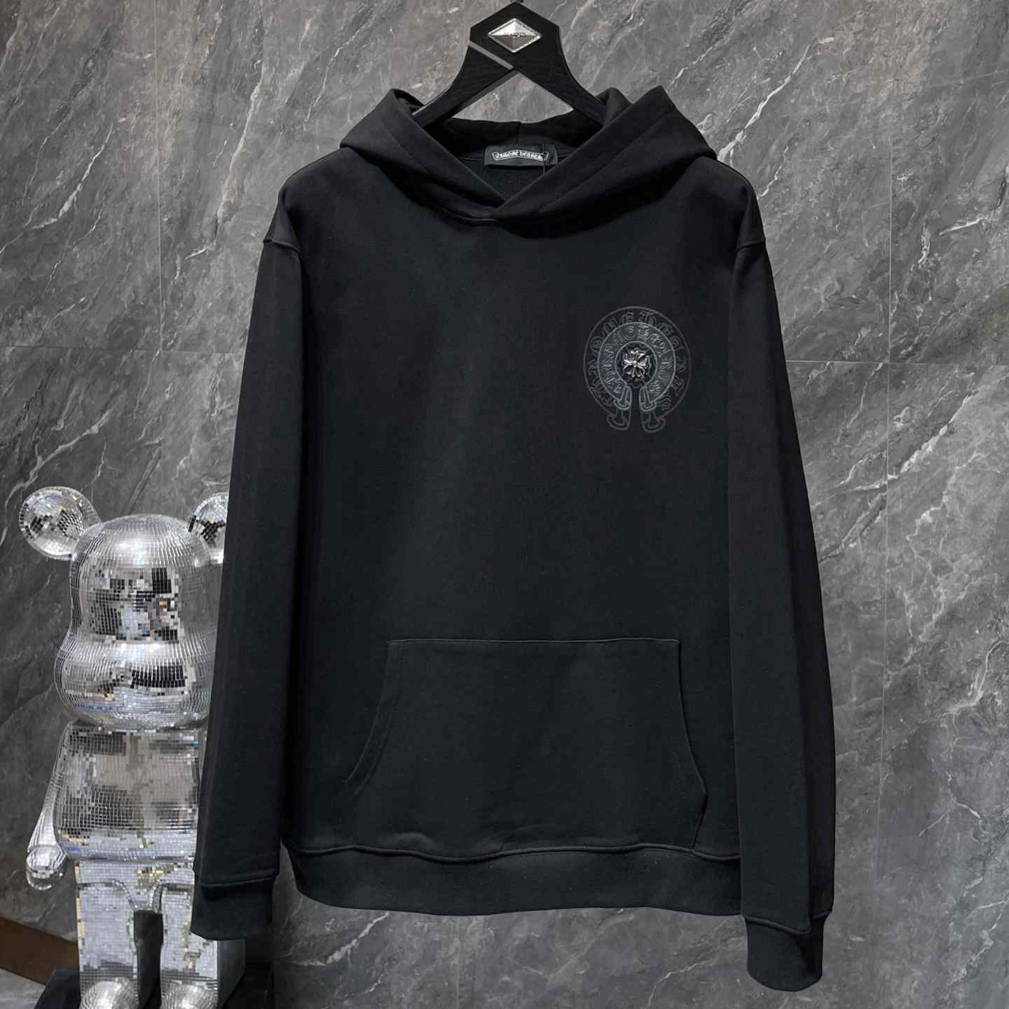 Chrome Hearts Cotton Hoodie - FashionPlug