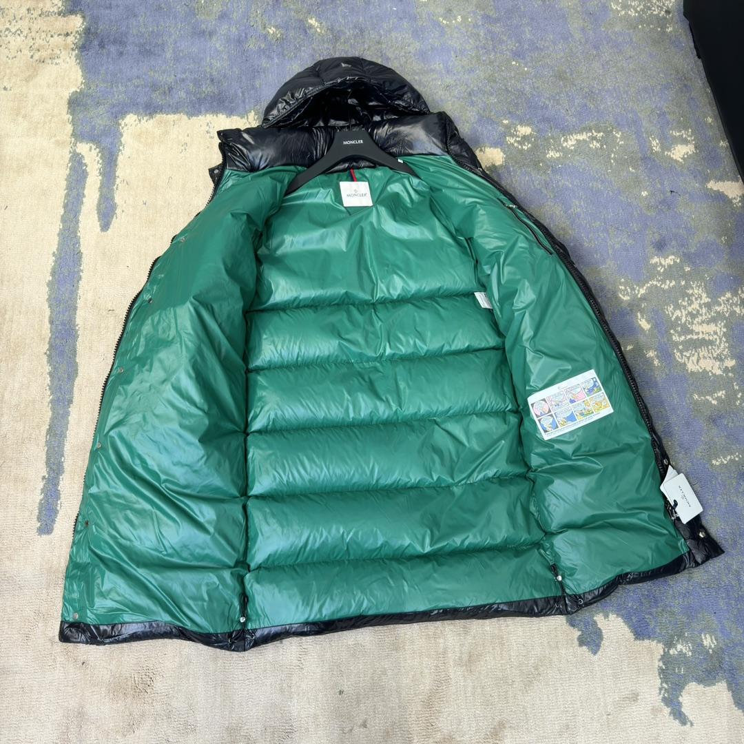 Moncler Maya Hanovcrtan Long Down Jacket - FashionPlug